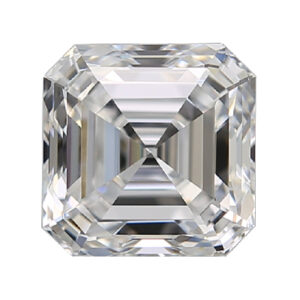 Lab grown diamond Asscher