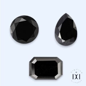 Black natural diamonds